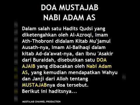 Doa nabi muhammad saw doa mustajab