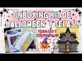Kit de Halloween y TELAS teñidas  painting fairy