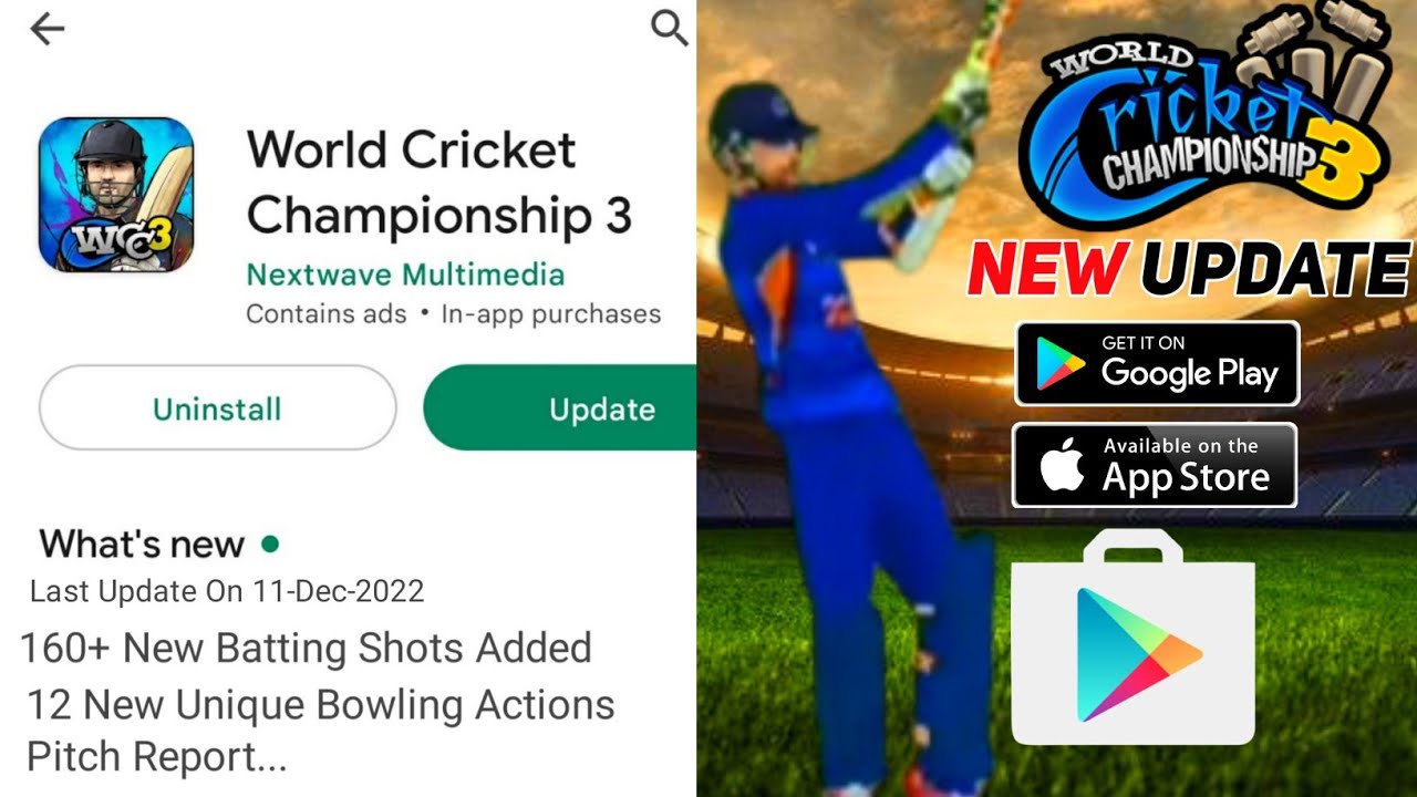 WCC3 Mega Update Official Release Date | WCC3 New Update Features | WCC3 New Update Date