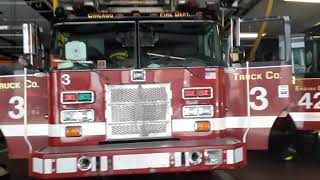Chicago Fire Department Truck 3 Engine 42 On A Run Chicago Fire Department Truck 3 Engine 42 On A Run