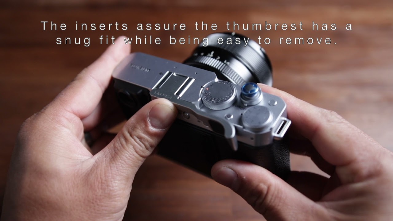 Fujifilm X-E4 Thumbrest by Lensmate 