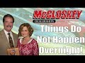 The McCloskey Motivational Minute! Things don