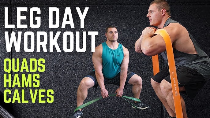 30-Minute Resistance Band Leg Workout: 6 Exercises To Build Your Legs 