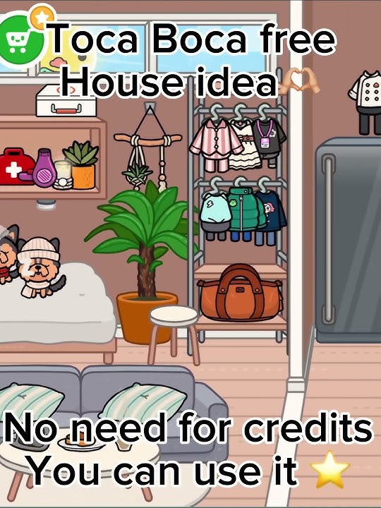 Toca Boca free house idea🌟#tocaboca