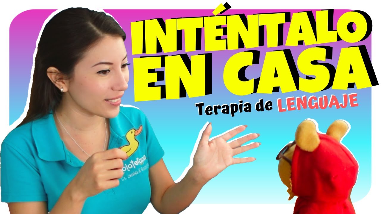 Actividades de TERAPIA DE LENGUAJE para niños - YouTube