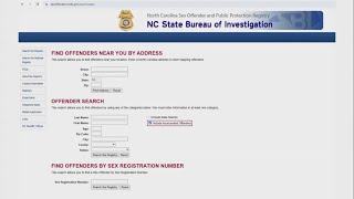 How to use the North Carolina sex offender registry | 2 Wants to Know