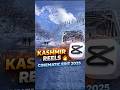 Kashmir Snowfall Reel Edit Kaise Kare? | Easy Viral Reel Editing Tutorial 2025