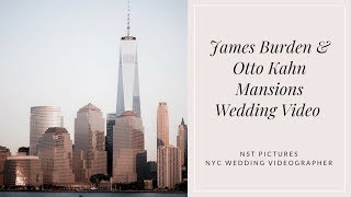 Catherine & Jack - The James Burden and Otto Kahn Mansions Wedding