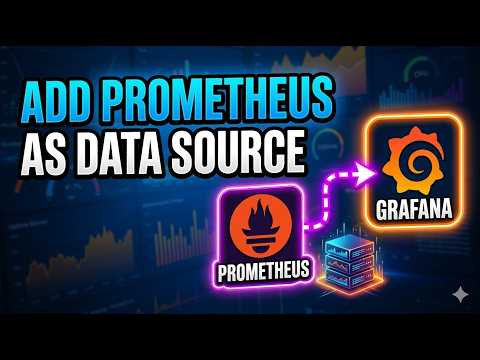 How to ADD PROMETHEUS as a DATA SOURCE in GRAFANA (Uptime Monitoring)