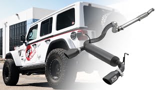 aFe POWER Jeep Wrangler (JL) Rebel Series Cat-Back Exhaust System