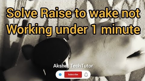 How to Solve Raise to Wake Not Working on ANY Watch (Including BeatXP Evoke) | Akshat TechTutor
