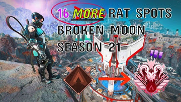 12 **MORE** NEW Apex Legends Season 21   Rat Spots on Broken Moon FOR COMPETITIVE
