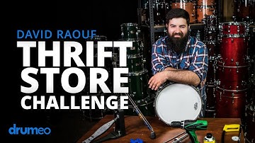 Thrift Store Drumming Challenge - David Raouf