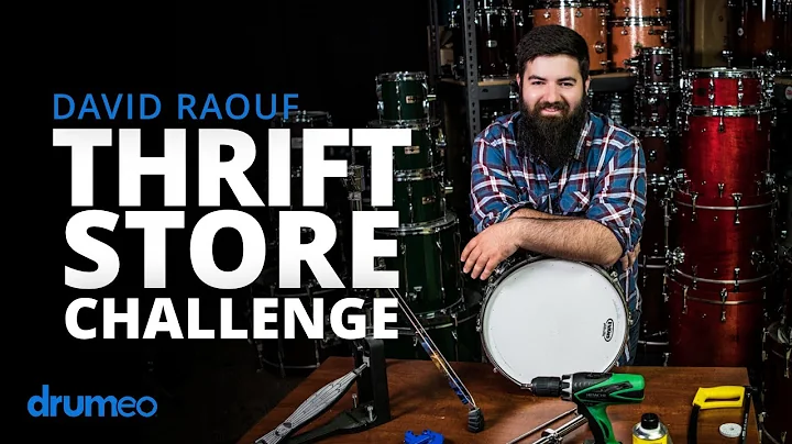 Thrift Store Drumming Challenge - David Raouf