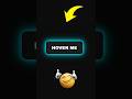 CSS Glow Button in few Seconds ✨ | HTML + CSS || 💻 No JavaScript Required