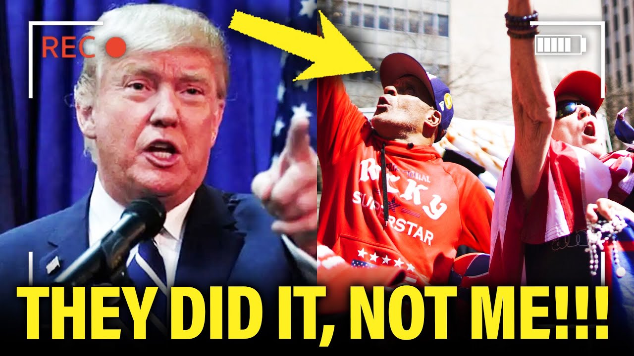 Trump BLAMES his OWN SUPPORTERS Before Sentencing