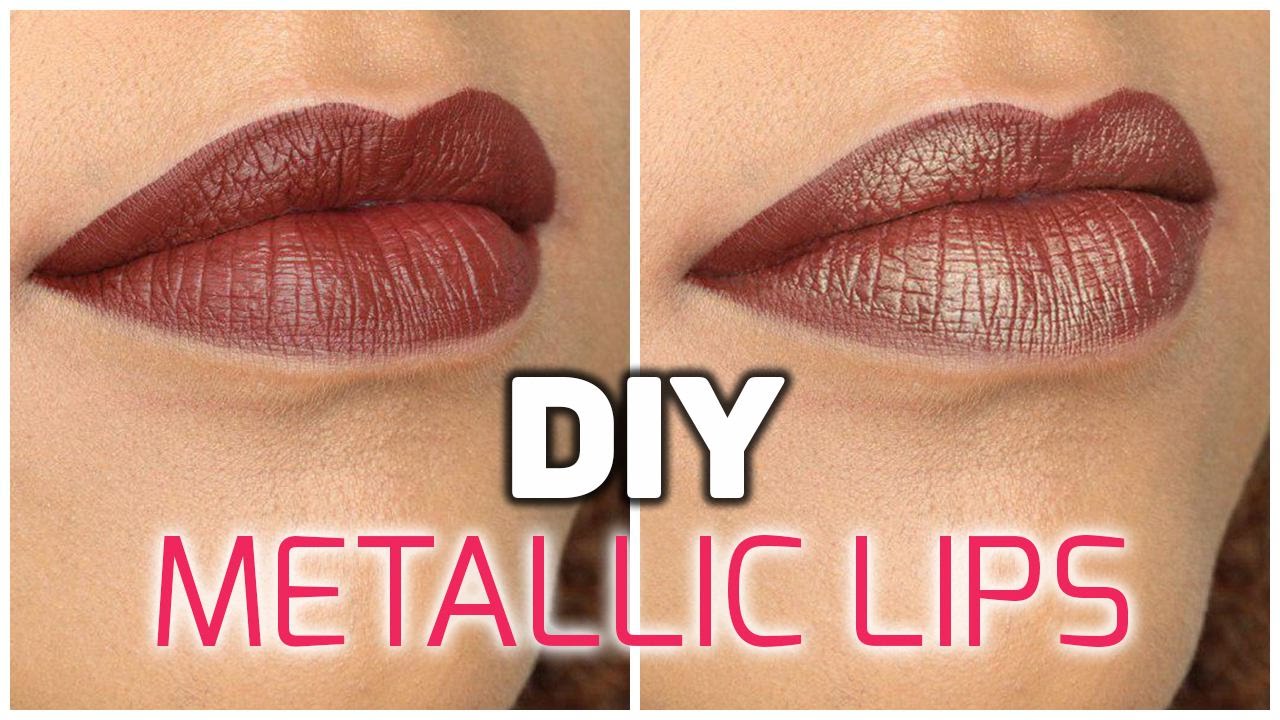 Comment Rendre Nimporte Quel Rouge à Lèvres Métallique