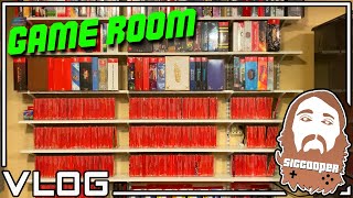 Buying MORE shelves for my GAME ROOM | SicCooper