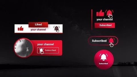 Youtube Subscribe Elements V2 DaVinci Resolve Templates