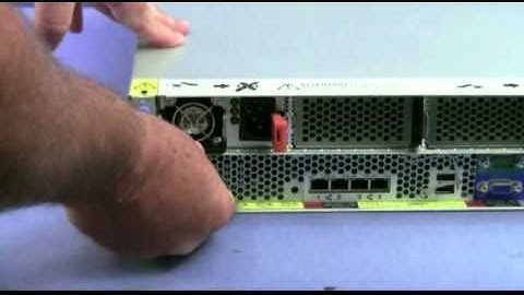 IBM System x3755 M3 - CRU - Install Power Supply