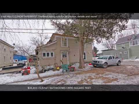 222 NORTH PERRY ST, Johnstown, NY home video tour