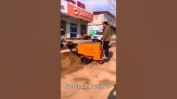 Self loading and unloading dump