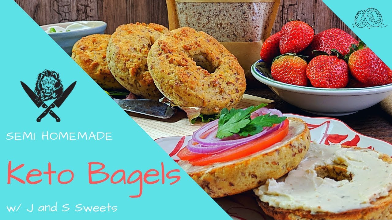 Semi Homemade Keto Bagels YouTube