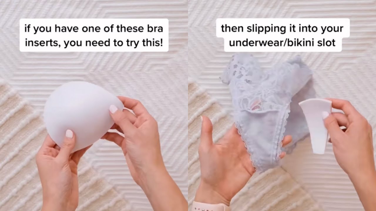 Have a Padded Bra Insert? Try This! 