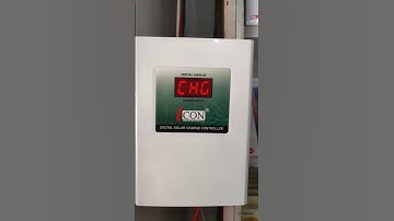 iCON Digital Solar Charge Controller #shorts