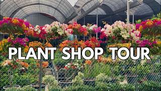 🌿A Day Spent Among Greens and Good Vibes | Enjoying a Plant Shop Tour | Walking Among the Greens