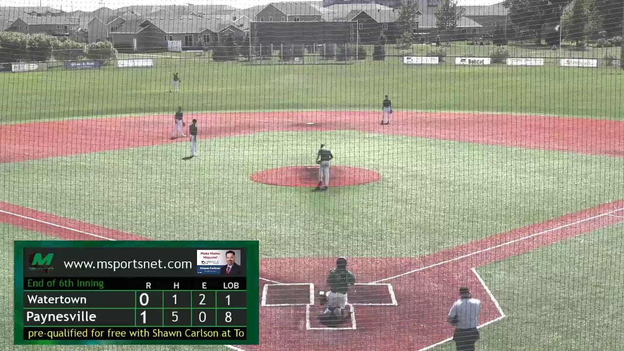 Game 777 Paynesville VS Watertown (7102020 Baseball) YouTube