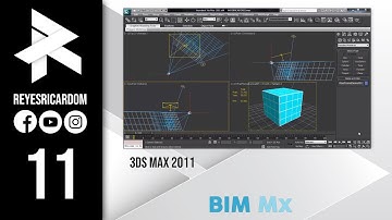 11. Ocultar, mostrar y bloquear objetos en 3D Max 2011
