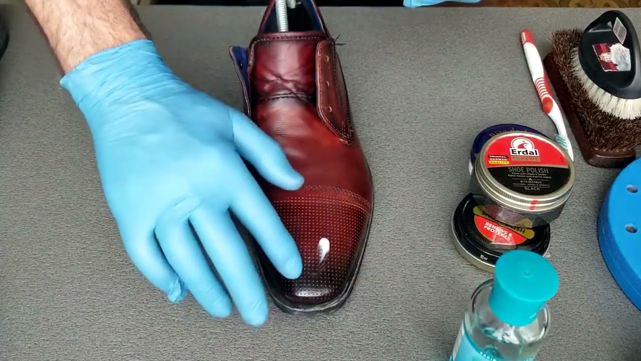 High ASMR Extremely Faded Worn Out Shoe Care