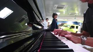 浜松駅で弾いてみたレベッカ フレンズ アコースティックギターVer むーりん