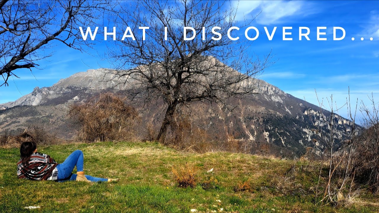 Solitude in an Abandoned Village in the Italian Mountains 