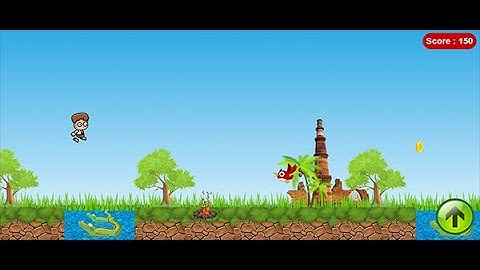 PLATFORM GAME IN JQUERY, CSS WITH SOURCE CODE