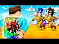 I PRETENDED TO BE A NOOB THEN USED OP NARUTO MODE IN ROBLOX !!