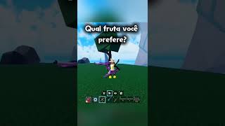 Qual fruta vc prefere? 🍈 #bloxfruits #roblox #automobile