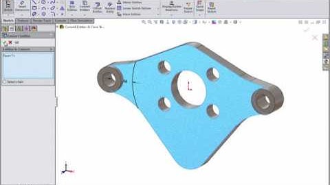 19  Convert Entities & Close Sketch model