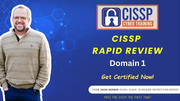 CISSP Rapid Review Exam Prep - Domain 1