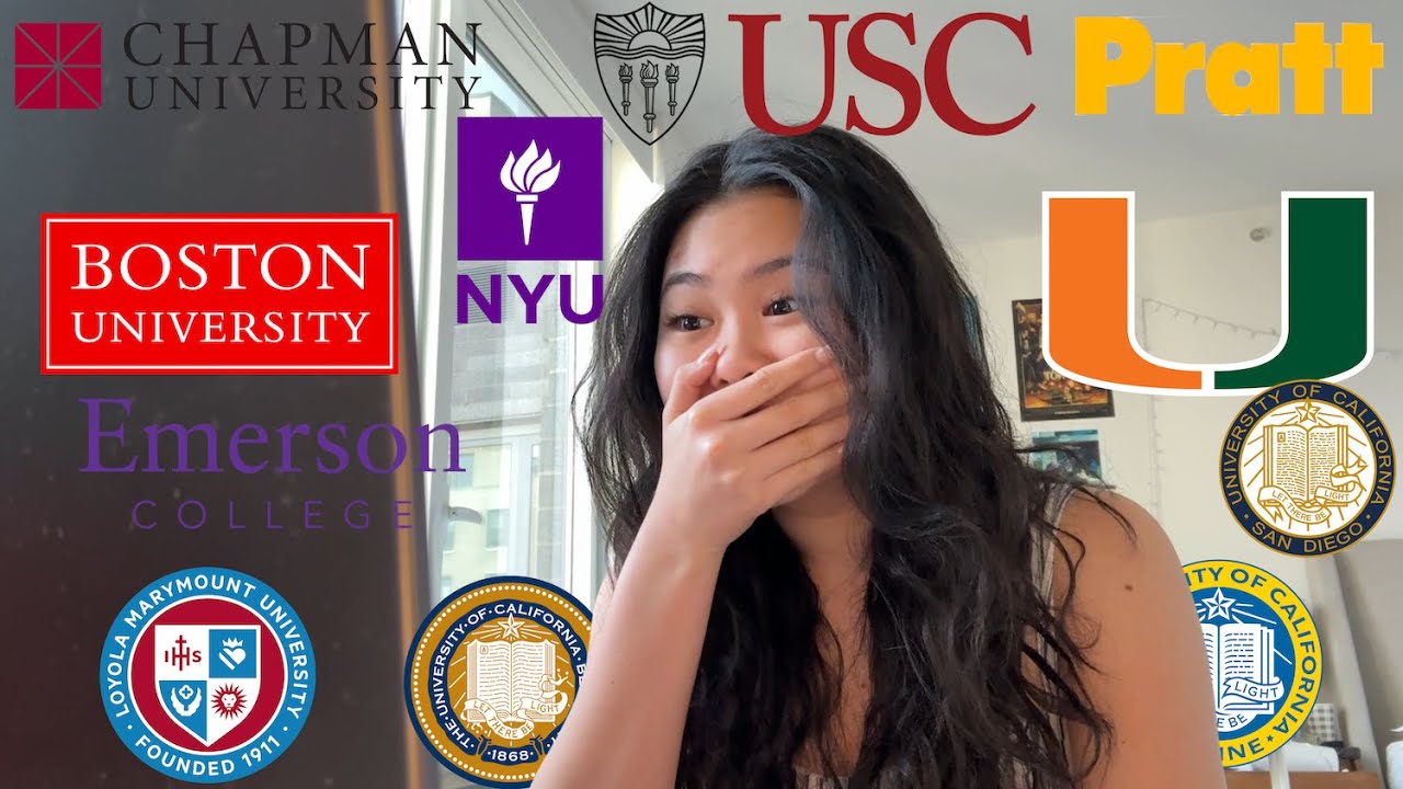 COLLEGE DECISION REACTIONS 2025! TOP FILM SCHOOLS (USC, NYU, CHAPMAN, LMU, UC'S)