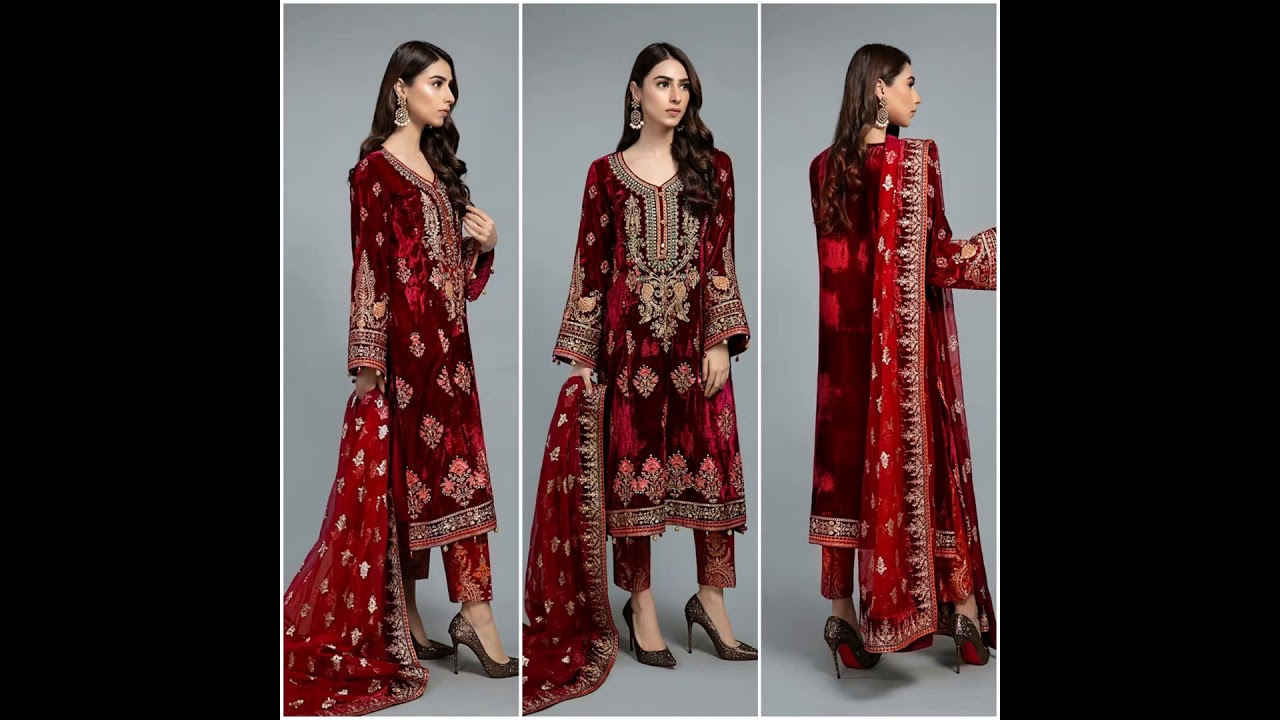 Stitched Dresses Pics Maria b Mbroidered Wedding Collection 2020