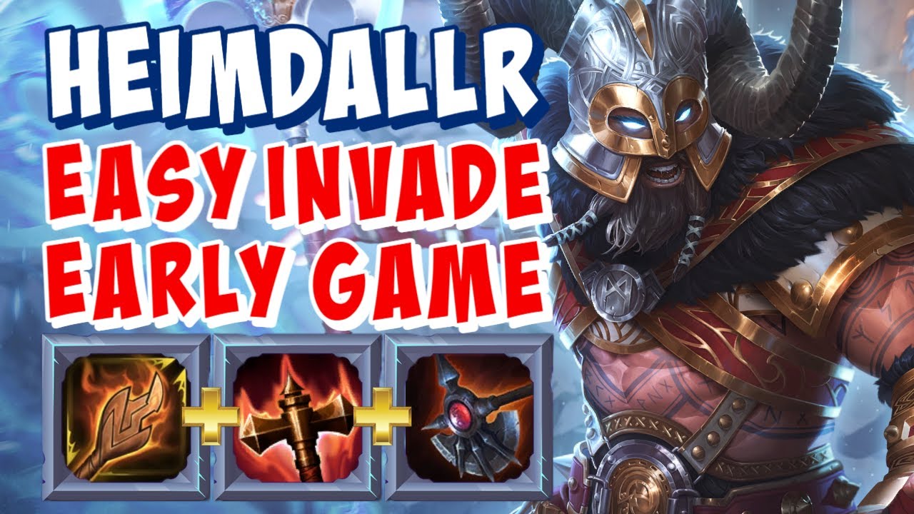 HOW TO STEAL PURPLE TO START HEIMDALLR CARRY SMITE GAMEPLAY - YouTube