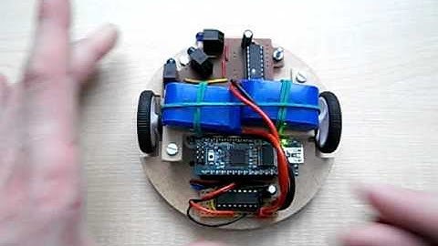 Non Contact Wall Follower Testing Encoders