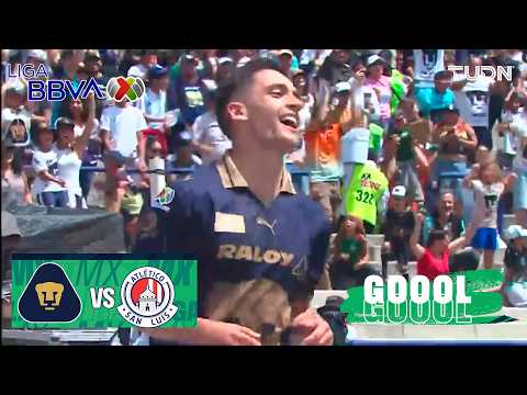 ¡MEGA GOLAZO DE LOS PUMAS! | Pumas vs Atlético de San Luis | Liga MX - Jornada 10 Apertura 2026