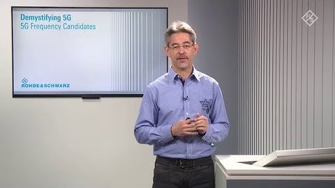 5G – frequency candidates by Rohde and Schwarz