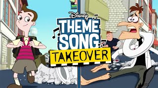 Dr. Doof Theme Song Takeover Side by Side | Milo Murphy's Law | Disney Channel Resimi