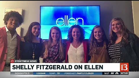 Shelly Fitzgerald talks about being on Ellen