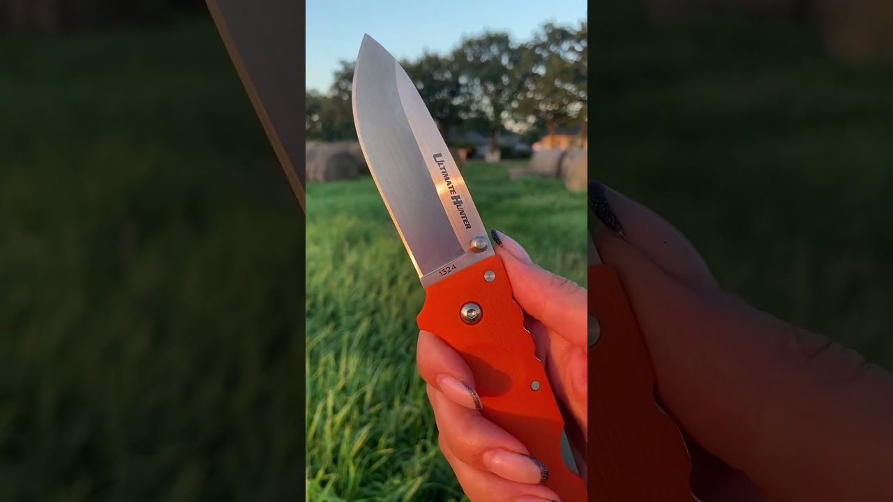 Cold Steel Ultimate Hunter (30URY) Orange CPM-S35VN. Limited edition. Оригінал 