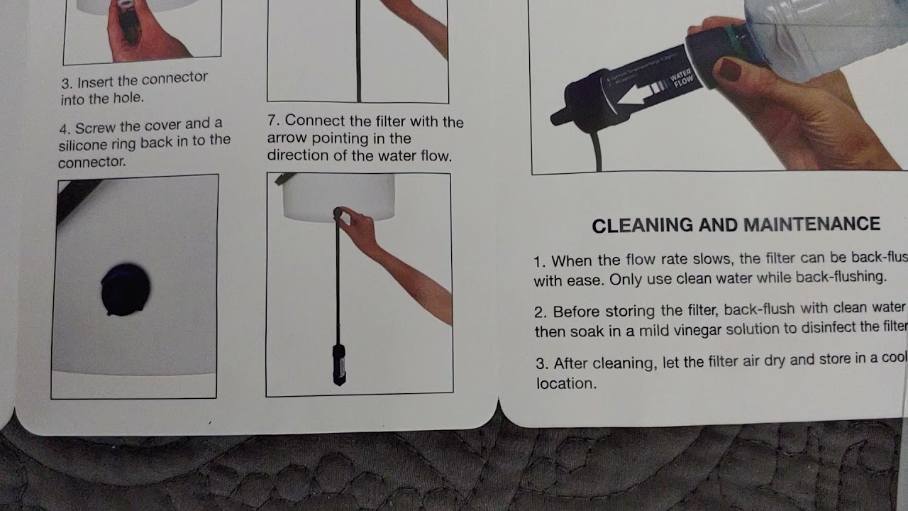 Patriot pure water filter YouTube